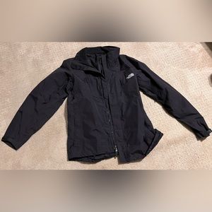 North face jacket black